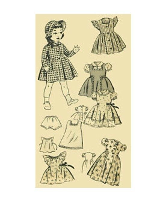 Vintage Doll Clothing Pattern #229