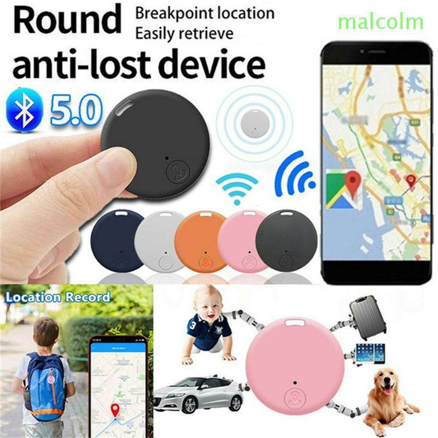 Mobile Key Gps Tracking Smart Anti-loss Device Gps Locator Bluetooth Tracer
