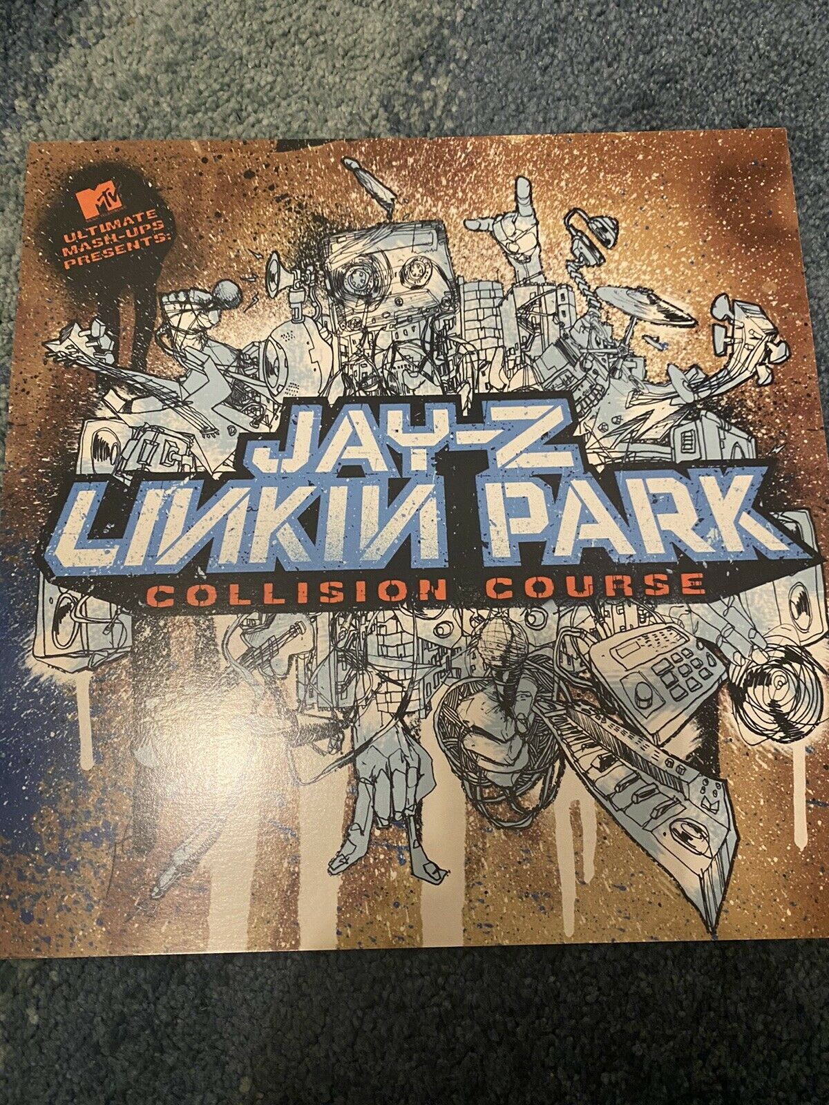 Jay-z Linkin Park Collision Course Record Insert Only