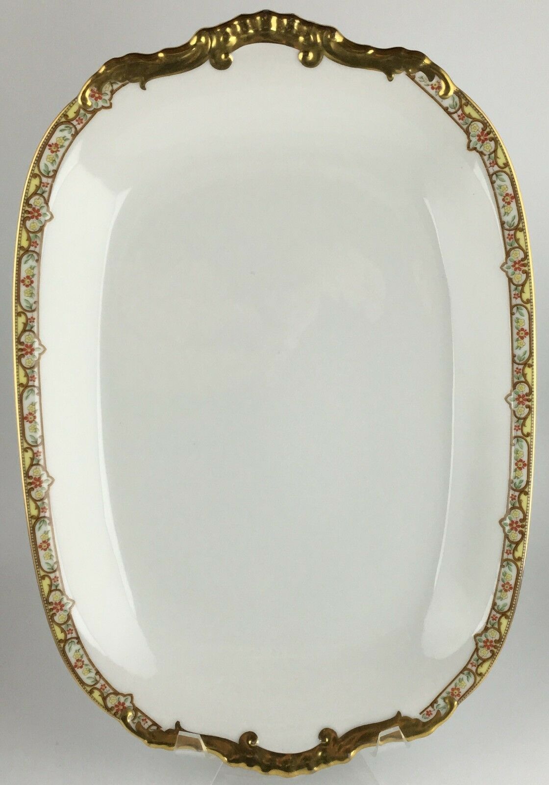 Vignaud Limoges Vig167 Oval Serving Platter 14"